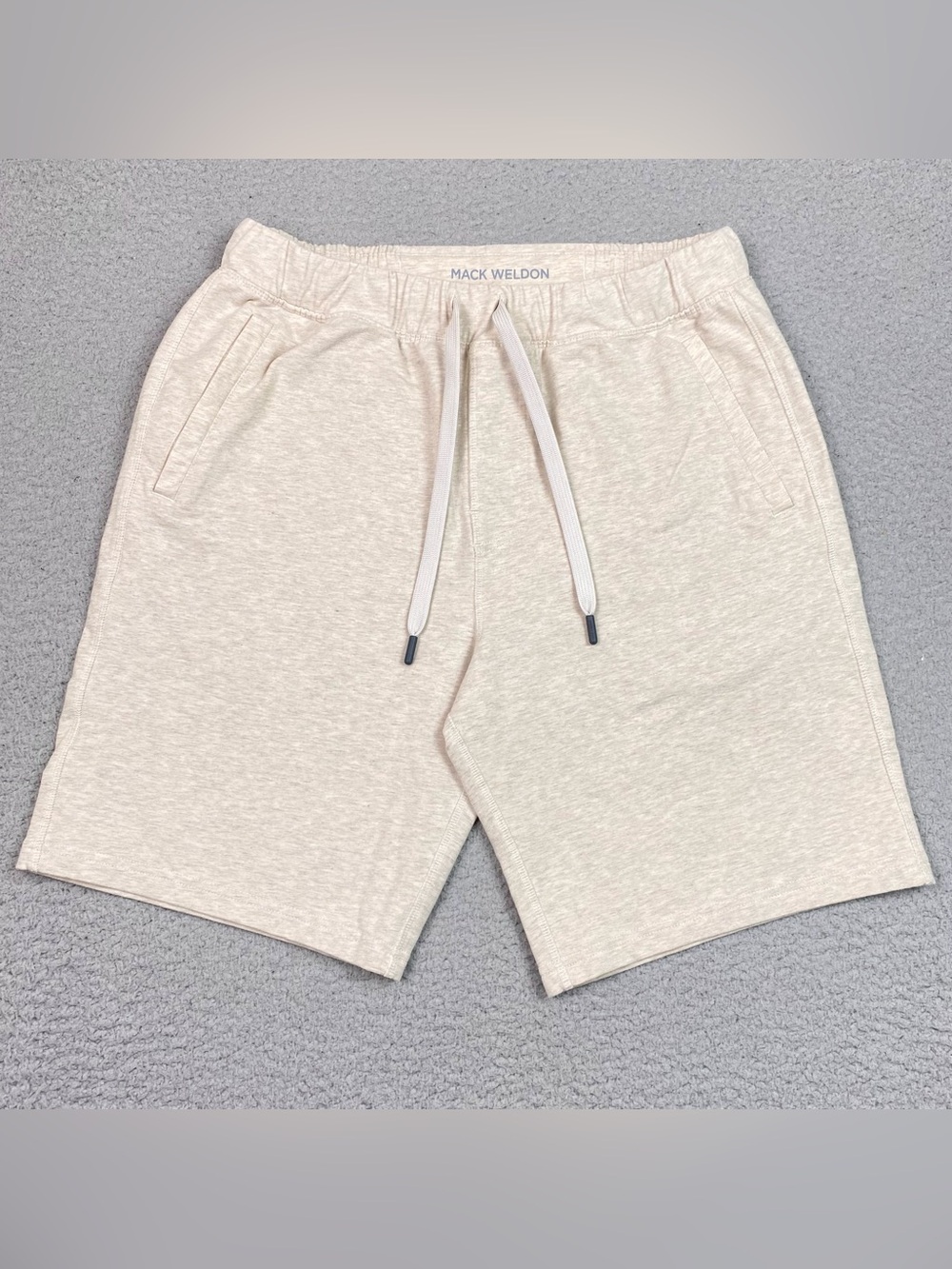 Mack Weldon Ace Sweat Shorts Men's Size M Elastic Waist Stretch Lounge Soft EUC